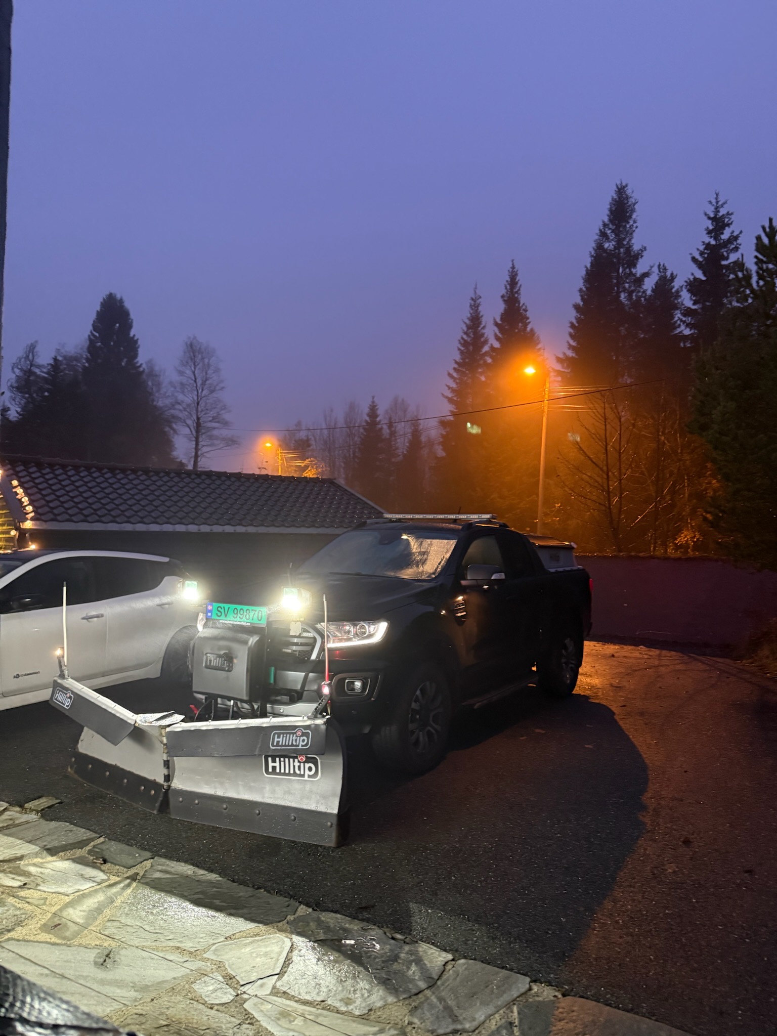 Uteområde før og etter